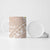 Polynesian Vintage Floral Ceramic Mug Beige Motifs - Polynesian Pride
