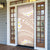 Polynesian Vintage Floral Door Cover Beige Motifs - Polynesian Pride