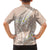Polynesian Vintage Floral Hawaiian Shirt Beige Motifs - Polynesian Pride