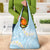 Polynesian Vintage Floral Grocery Bag Azure Motifs - Polynesian Pride