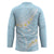 Polynesian Vintage Floral Hockey Jersey Azure Motifs - Polynesian Pride