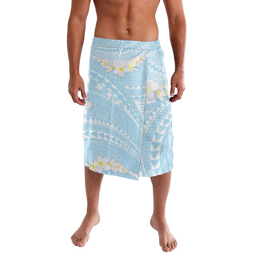 Polynesian Vintage Floral Lavalava Azure Motifs - Polynesian Pride