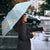 Polynesian Vintage Floral Umbrella Azure Motifs - Polynesian Pride