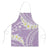 Polynesian Vintage Floral Apron Lavender Motifs - Polynesian Pride