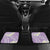 Polynesian Vintage Floral Car Mats Lavender Motifs - Polynesian Pride