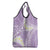 Polynesian Vintage Floral Grocery Bag Lavender Motifs - Polynesian Pride