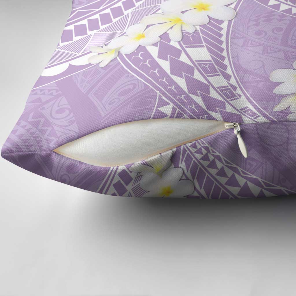 Polynesian Vintage Floral Pillow Cover Lavender Motifs LT7 - Polynesian Pride