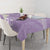 Polynesian Vintage Floral Tablecloth Lavender Motifs - Polynesian Pride
