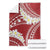Polynesian Vintage Floral Blanket Scarlet Motifs - Polynesian Pride