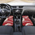 Polynesian Vintage Floral Car Mats Scarlet Motifs - Polynesian Pride
