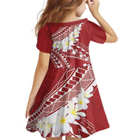 Polynesian Vintage Floral Family Matching Mermaid Dress and Hawaiian Shirt Scarlet Motifs LT7 - Polynesian Pride
