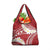 Polynesian Vintage Floral Grocery Bag Scarlet Motifs - Polynesian Pride