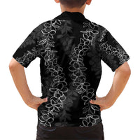 Hawaii Plumeria Lei Family Matching Short Sleeve Bodycon Dress and Hawaiian Shirt Aloha Festive Vibe LT7 - Polynesian Pride