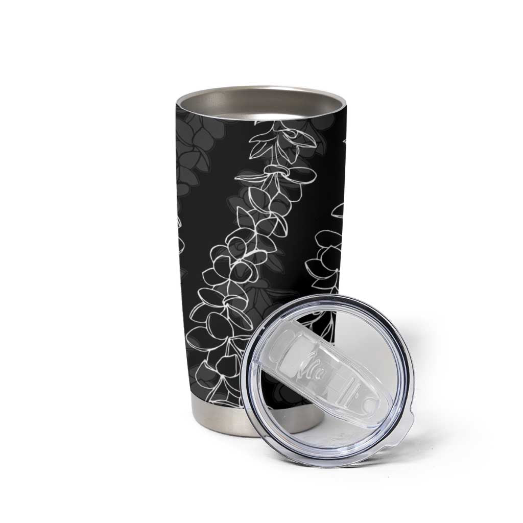 Hawaii Plumeria Lei Tumbler Cup Aloha Festive Vibe