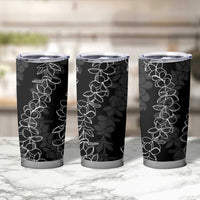 Hawaii Plumeria Lei Tumbler Cup Aloha Festive Vibe