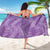 Hawaii Plumeria Lei Sarong Aloha Festive Vibe - Violet