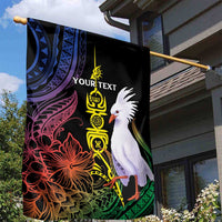 New Caledonia Kanaky Personalized Garden Flag Fleche Faitiere Mix Kagu LT7 - Polynesian Pride