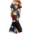 Personalized Philippines Tribal Mermaid Dress Tropical Waves - Plumeria