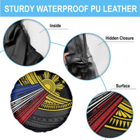 Philippines Sun Spare Tire Cover Pasifika Tribal Style