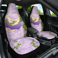 Hawaii Kauai Island Flowers Lei Car Seat Cover Mokihana Lei