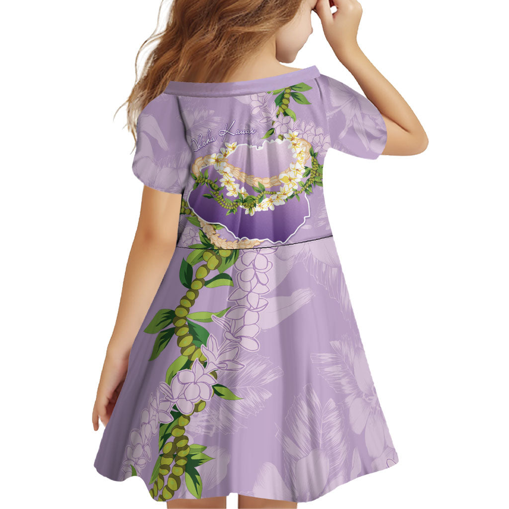 Hawaii Kauai Island Flowers Lei Family Matching Off Shoulder Maxi Dress and Hawaiian Shirt Mokihana Lei LT7 - Polynesian Pride
