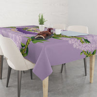 Hawaii Kauai Island Flowers Lei Tablecloth Mokihana Lei
