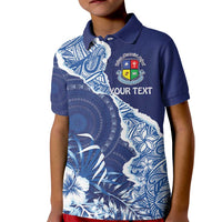 Fiji Lelean Memorial School Personalised Kid Polo Shirt Korodredre Davuilevu Masi Mix Style