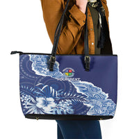 Fiji Lelean Memorial School Personalised Leather Tote Bag Korodredre Davuilevu Masi Mix Style