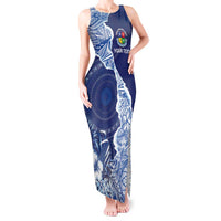 Fiji Lelean Memorial School Personalised Tank Maxi Dress Korodredre Davuilevu Masi Mix Style