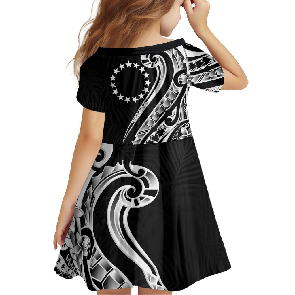 Kia Orana Cook Islands Family Matching Mermaid Dress and Hawaiian Shirt Kerekere Plumeria Tropical Waves LT7 - Polynesian Pride