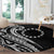 Kia Orana Cook Islands Round Carpet Kerekere Plumeria Tropical Waves - Polynesian Pride