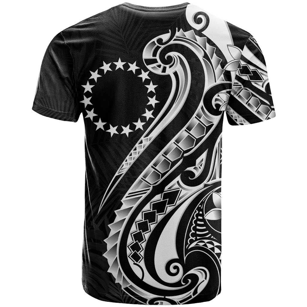 Kia Orana Cook Islands T Shirt Kerekere Plumeria Tropical Waves - Polynesian Pride