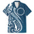 Kia Orana Cook Islands Hawaiian Shirt Auika Plumeria Tropical Waves - Polynesian Pride
