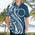 Kia Orana Cook Islands Hawaiian Shirt Auika Plumeria Tropical Waves - Polynesian Pride