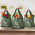 Kia Orana Cook Islands Grocery Bag Matie Plumeria Tropical Waves - Polynesian Pride