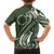 Kia Orana Cook Islands Kid Hawaiian Shirt Matie Plumeria Tropical Waves - Polynesian Pride