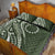 Kia Orana Cook Islands Quilt Bed Set Matie Plumeria Tropical Waves - Polynesian Pride