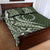 Kia Orana Cook Islands Quilt Bed Set Matie Plumeria Tropical Waves - Polynesian Pride