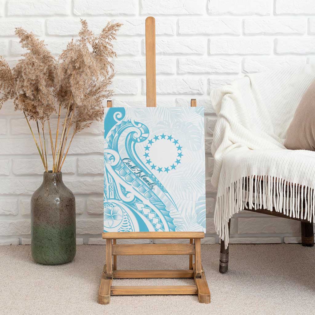 Kia Orana Cook Islands Canvas Wall Art Moana Plumeria Tropical Waves - Polynesian Pride