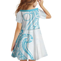 Kia Orana Cook Islands Family Matching Off Shoulder Maxi Dress and Hawaiian Shirt Moana Plumeria Tropical Waves LT7 - Polynesian Pride