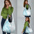 Kia Orana Cook Islands Grocery Bag Moana Plumeria Tropical Waves - Polynesian Pride