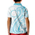 Kia Orana Cook Islands Kid Polo Shirt Moana Plumeria Tropical Waves - Polynesian Pride
