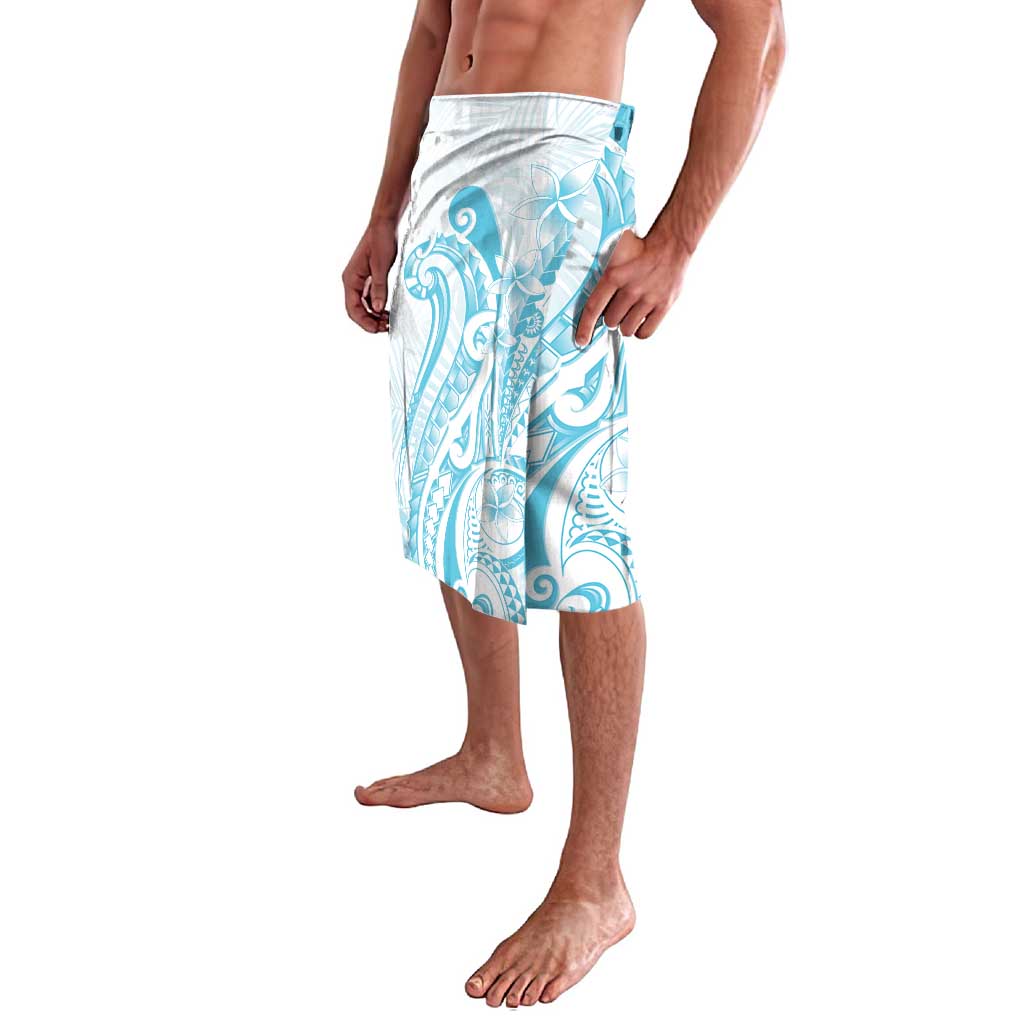Kia Orana Cook Islands Lavalava Moana Plumeria Tropical Waves - Polynesian Pride