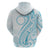Kia Orana Cook Islands Zip Hoodie Moana Plumeria Tropical Waves - Polynesian Pride
