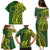 Kia Orana Cook Islands Family Matching Puletasi and Hawaiian Shirt Plumeria Tropical Waves - Polynesian Pride