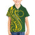 Kia Orana Cook Islands Family Matching Puletasi and Hawaiian Shirt Plumeria Tropical Waves - Polynesian Pride
