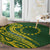 Kia Orana Cook Islands Round Carpet Plumeria Tropical Waves - Polynesian Pride