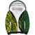 Kia Orana Cook Islands Sherpa Hoodie Plumeria Tropical Waves - Polynesian Pride