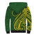 Kia Orana Cook Islands Sherpa Hoodie Plumeria Tropical Waves - Polynesian Pride