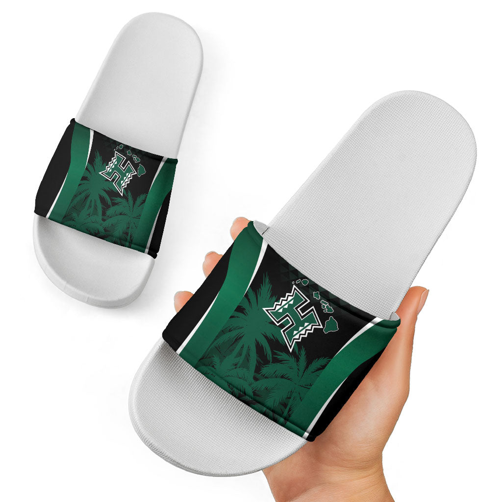 Hawaii Rainbow Warriors La'au Pama Slide Sandals